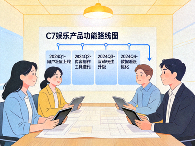 C7娱乐产品团队在规划产品功能路线图